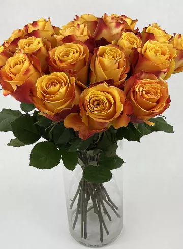 Букет из роз &laquo;Закат&raquo; от интернет-магазина цветов в Красноярске