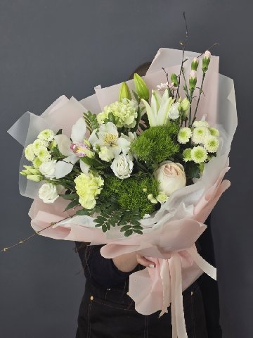 Букет &laquo;Луговая арфа&raquo; от интернет-магазина цветов в Красноярске